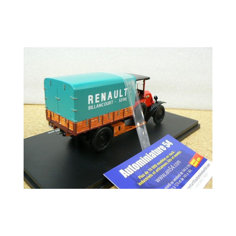 Miniature PERFEX 1/43 - Renault MY 1924 Billancourt 905 Seine - Véhicule Publicitaire Résine