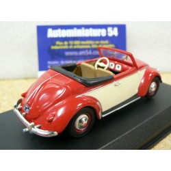 Volkswagen Hebmuller 1949 Red - Cream cox coccinelle type1 840022 Norev