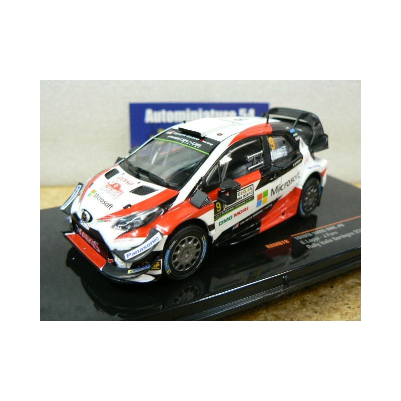 2018 Toyota Yaris WRC n°9 Lappi - Fern Rally Italia Sardegna RAM678 Ixo Model