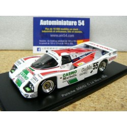 1986 Porsche 956/62 n°55 Alliot - Romero - Trolle Le Mans S7510 Spark Model