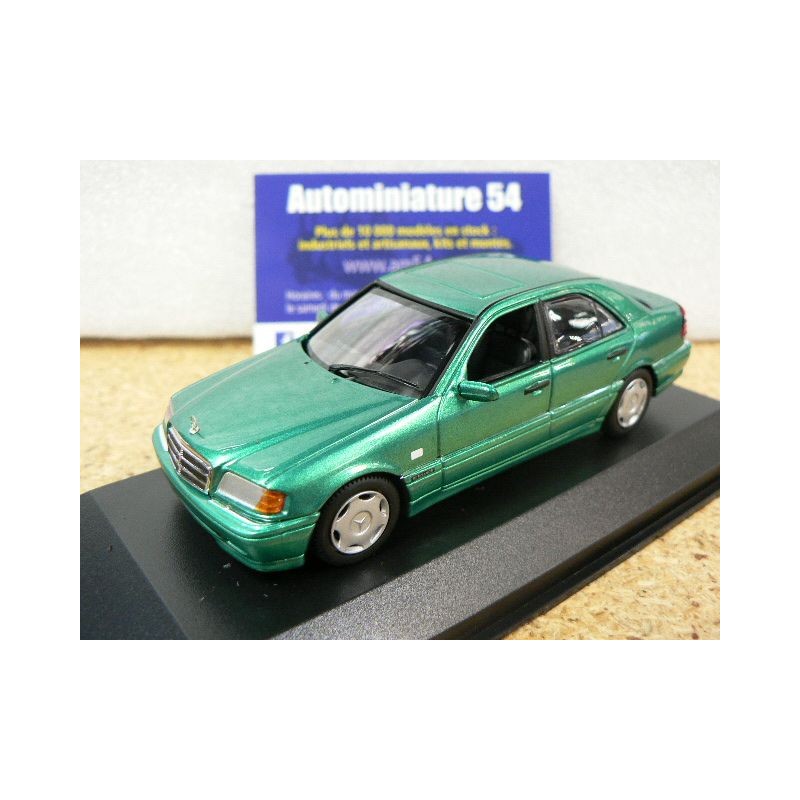 Mercedes Benz C Class 1997 Green Met. 940037061 MaXichamps