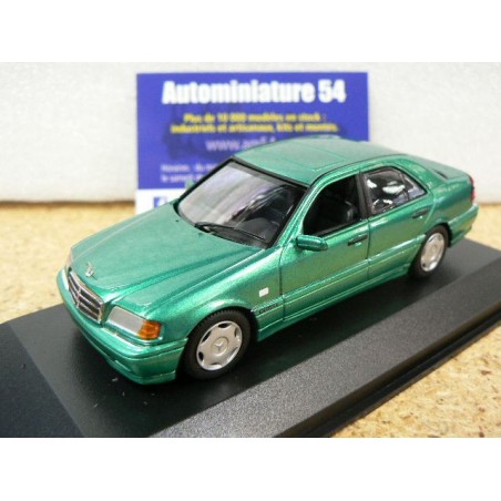 Mercedes Benz C Class 1997 Green Met. 940037061 MaXichamps