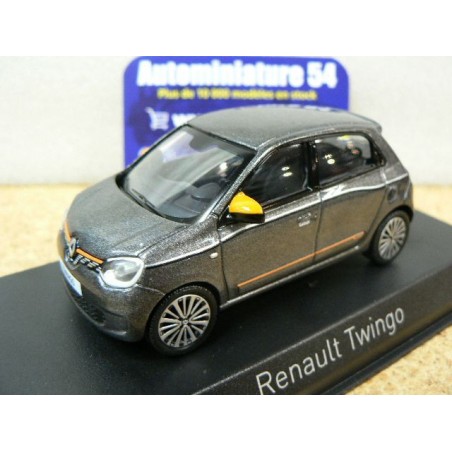 Renault Twingo 2019 Lunaire Grey / Orange 517418 Norev