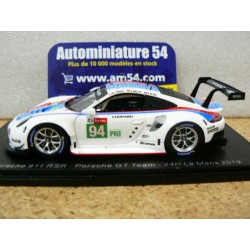 2019 Porsche 911 RSR Porsche GT Team n°94 24H Le Mans S7939 Spark Model