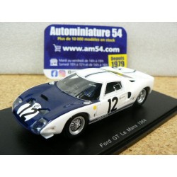 1964 Ford GT n°12 J Schlesser - R Attwood 24H Le Mans S5189 Spark Model