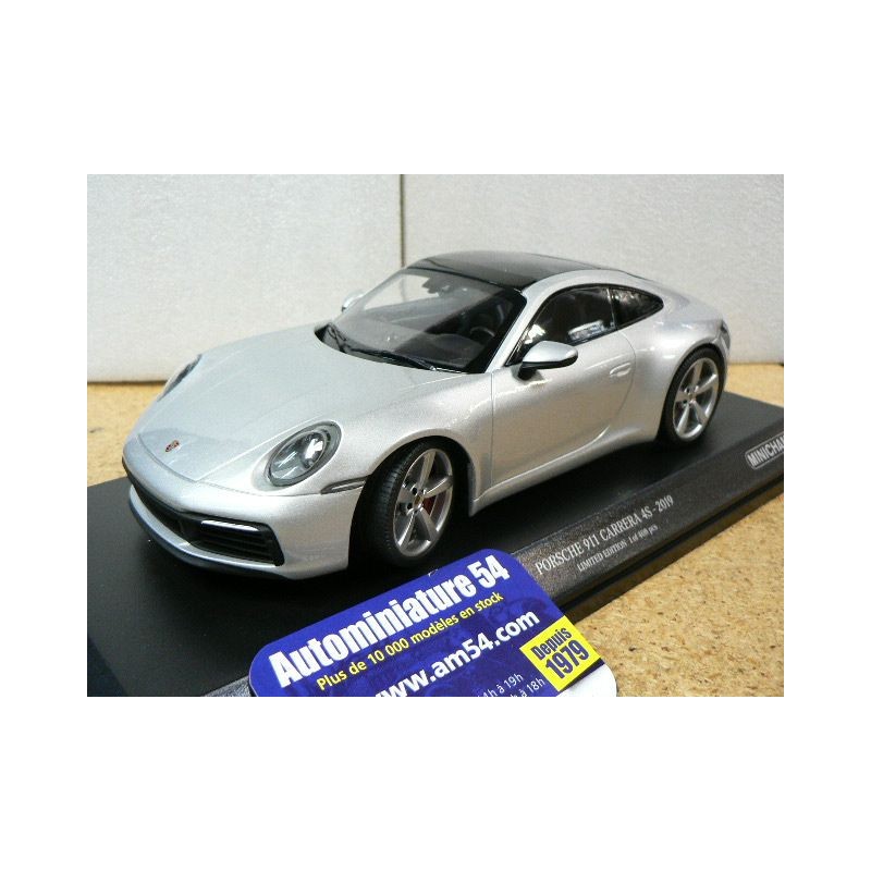 Porsche 911 Carrera 4s Baujahr 2019 Kreidegrau 1 18 Minichamps 992