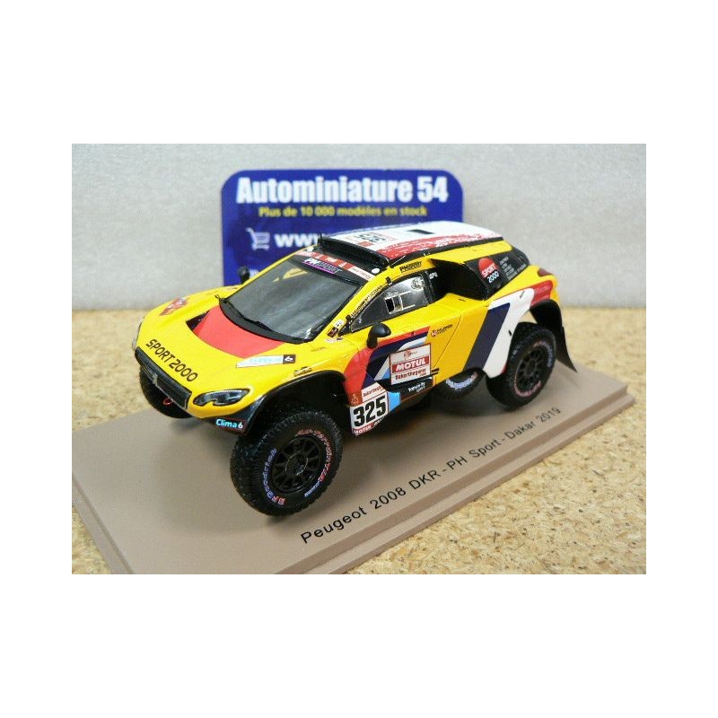 2019 Peugeot 3008 DKR PH Sport Lachaume - J-M. Polato n°325 Dakar Rally S5628 Spark Model