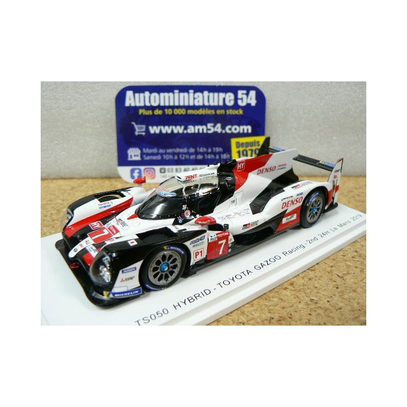 2019 Toyota TS050 Hybrid n°7 Conway - Kobayashi - Lopez 2nd Le Mans S7904 Spark Model