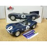 1956 Jaguar D-Type n°4 Sanderson - Flockhart 1st winner Le Mans CMR142 CMR