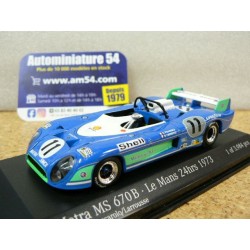 1973 Matra MS 670B Pescarolo -Larousse n°11 24h Le Mans 430731111 Minichamps