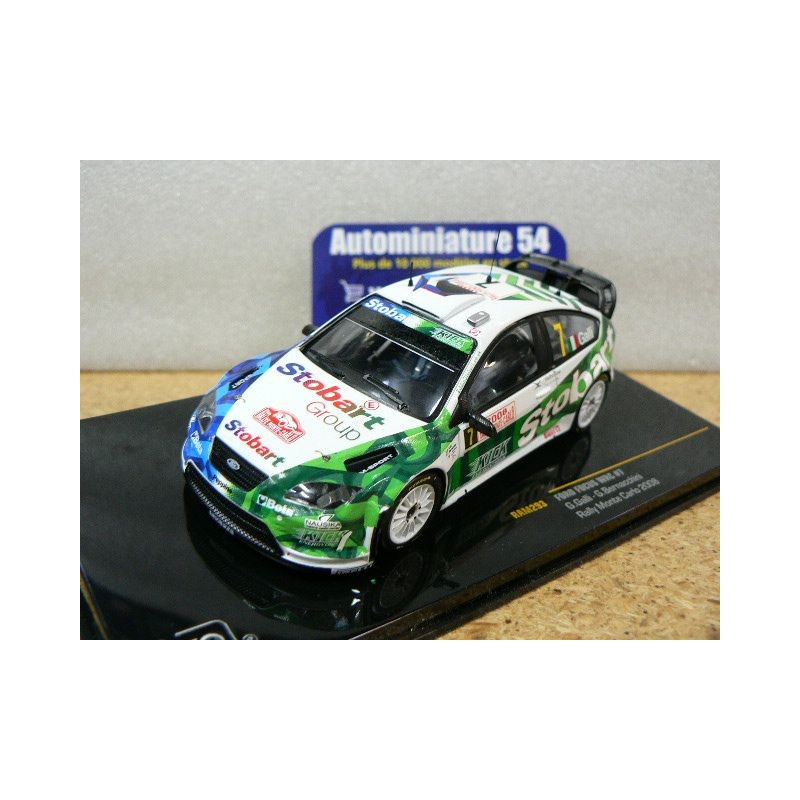2008 Ford Focus WRC n°8 Galli - Bernacchini  Monte Carlo RAM293 Ixo Models