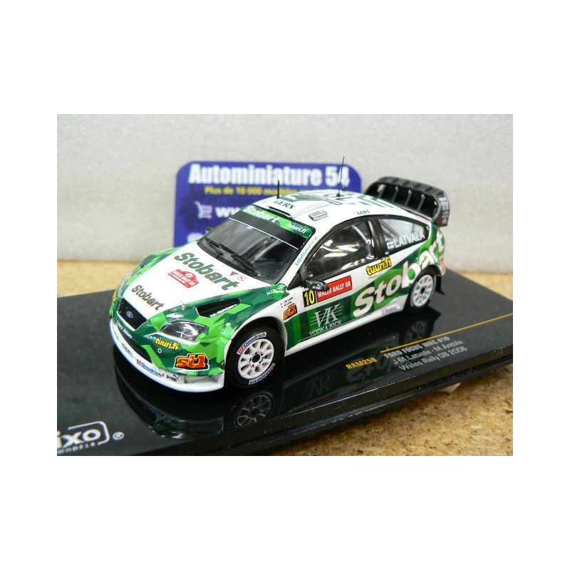 2006 Ford Focus WRC n°10 Latvala - Anttila Wales RAM258 Ixo Models