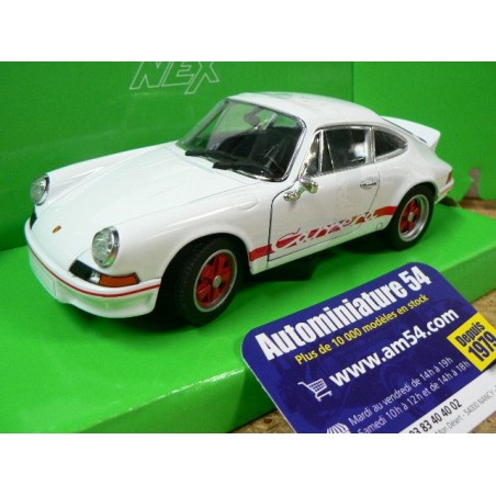 Porsche 911 Carrera RS 2.7 White - red 24086WR Welly