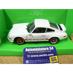 Porsche 911 Carrera RS 2.7 White - red 24086WR Welly