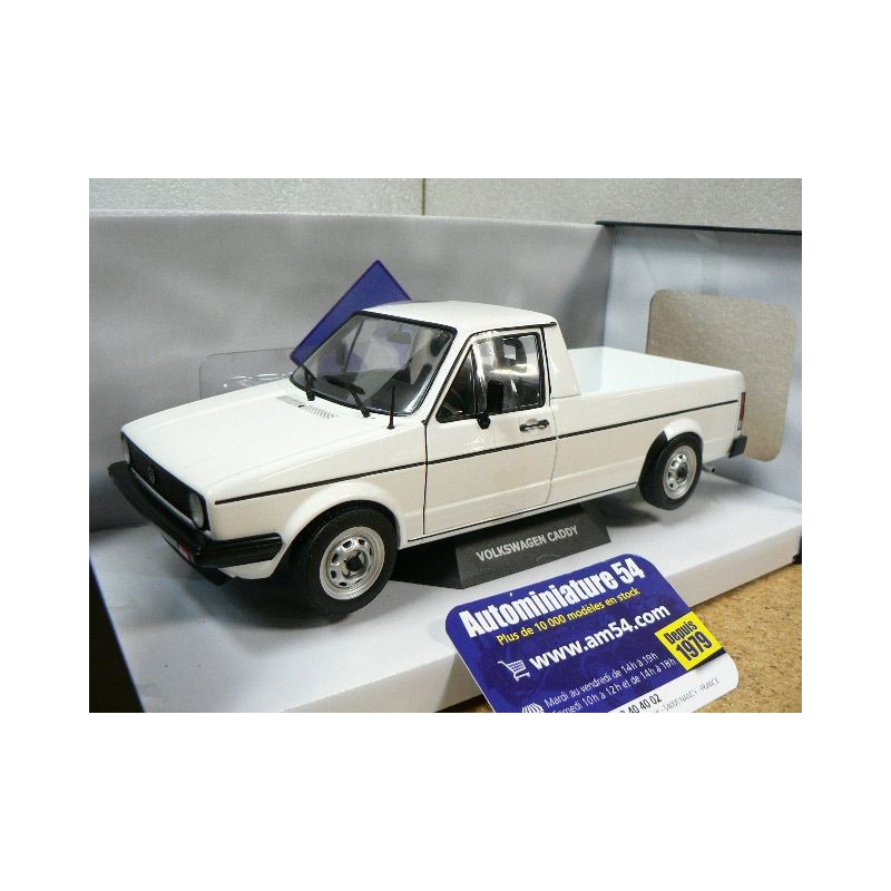 Volkswagen Caddy MK1 Blanc white ( golf pick up ) 1982 S1803501 Solido