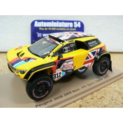 2019 Peugeot 3008 DKR PH Sport Hunt - Rosegaar n°312 Dakar Rally S5627 Spark Model
