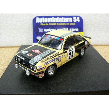 1980 Ford Escort RS2000 n°24 Beauchef - Brichot Monte Carlo ref 1805 Trofeu