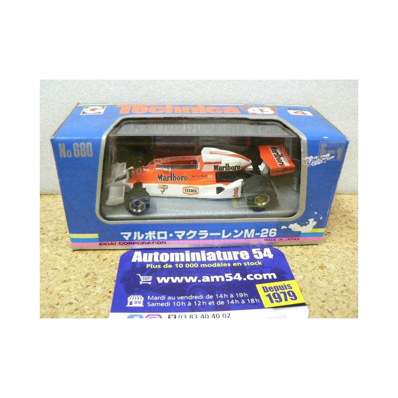 1977 Mc Laren M26 n°1 James Hunt ref 4 EIDAI GRIP