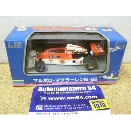 1977 Mc Laren M26 n°1 James Hunt ref 4 EIDAI GRIP