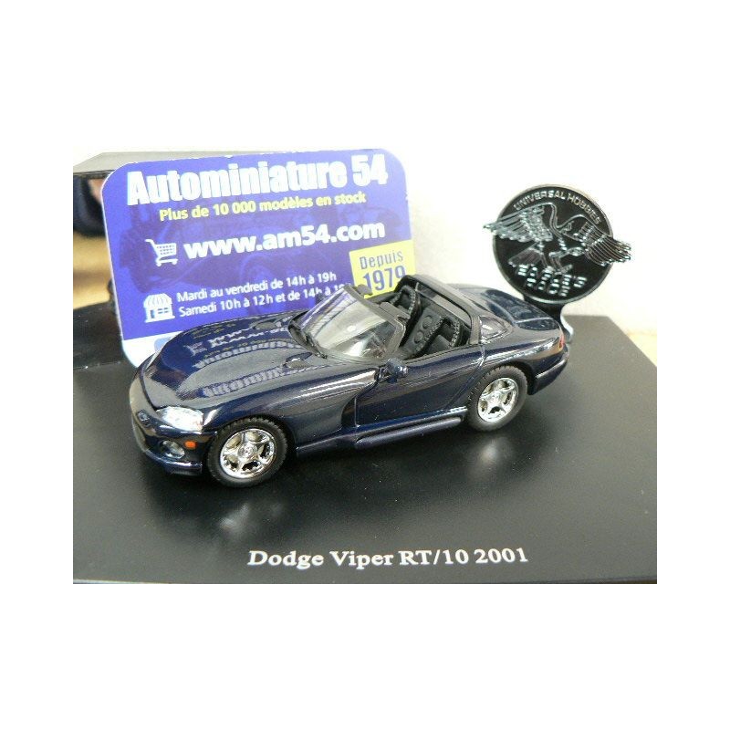 Dodge Viper RT10 Deep Sapphire Blue 2001 UH3705 Universal Hobbies Eagle Race