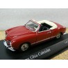 Volkswagen karman Ghia Type 14 cabrio 1957 Iberischrot 430051041 Minichamps