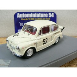 1961 Fiat Abarth 850 TC n°52 1st winner Nurburgring  124 ProgettoK