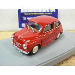 Fiat 600 Berlina 1956 Red 150A ProgettoK