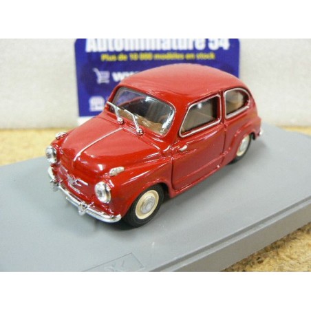 Fiat 600 Berlina 1956 Red 150A ProgettoK