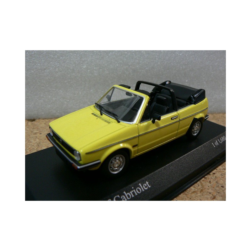 Volkswagen Golf Cabriolet 1980 400055130 Minichamps