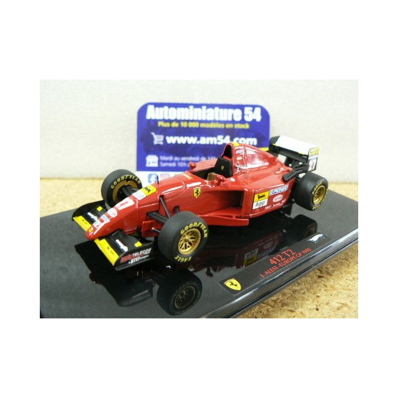 1995 Ferrari 412 T2 J Alesi Europe T6286 Hotwheels Racing