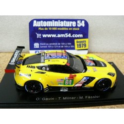 2018 Chevrolet Corvette Racing C7R n°64 Gavin - Milner - Fassler GTE Pro Le Mans S7031 Spark Model