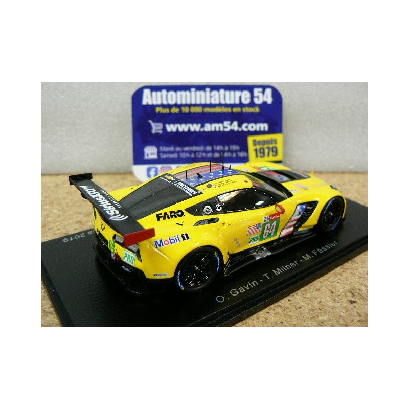 2019 Chevrolet Corvette Racing C7r N 176 64 Gavin Milner