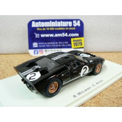 1966 Ford Mk 2 n°2 B. McLaren - C Amon 1st winner Le Mans 43LM66 Spark Model