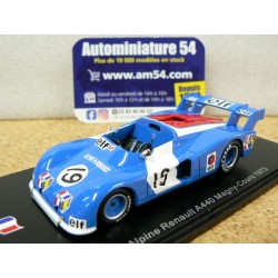 1973 Renault Alpine A442 n°19 Jabouille Magny Cours SF137 Spark Model