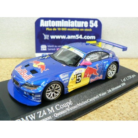 2006 BMW Z4 M Coupé n°5 Britcar Quester - Werner - Mullen - C- Walter 24h Silverstone 400062707 Minichamps