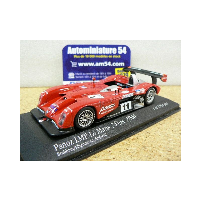 2000 Panoz LMP Spyder n°11 Brahbam - Magnussen - Andretti 16th  24H Le Mans AC40008811 Minichamps Action