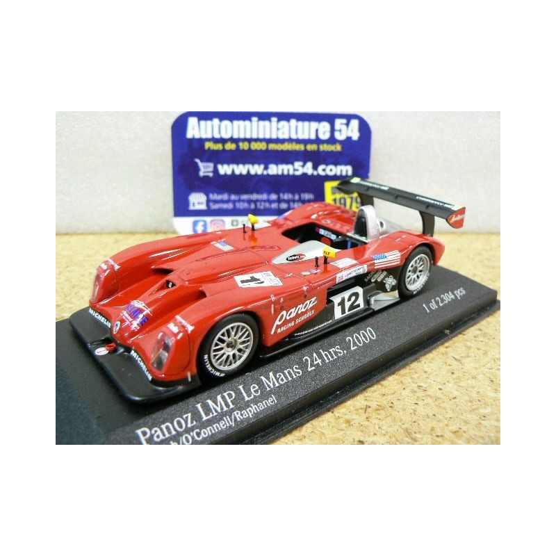 2000 Panoz LMP Spyder n°12 Katoh - O'Connel - Raphanel 5th 24H Le Mans AC40008812 Minichamps Action