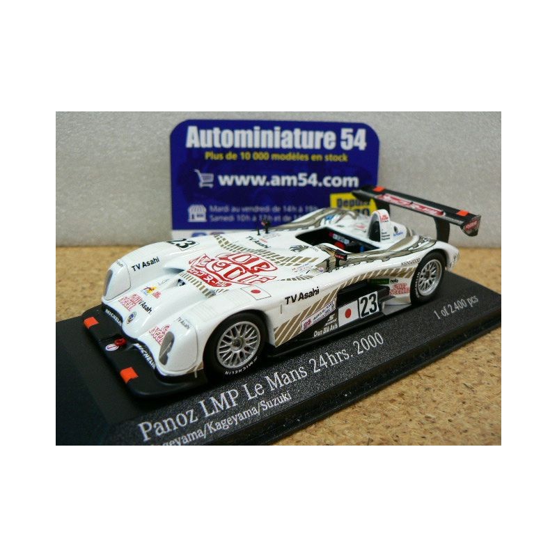 2000 Panoz LMP Spyder n°23 Kageyama - Kageyama - Suzuki 6th 24H Le Mans AC40008823 Minichamps Action