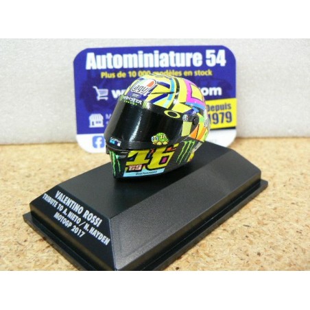 2017 Moto GP AGV Valentino Rossi Nieto - Hayden Tribute 399170056 Minichamps