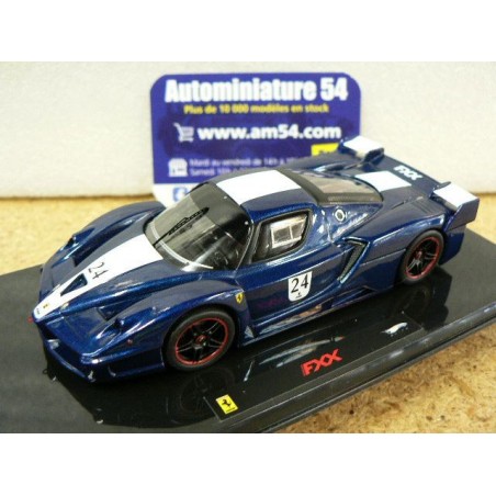 Ferrari FXX Bleu n°24 N5606 Mattel Elite
