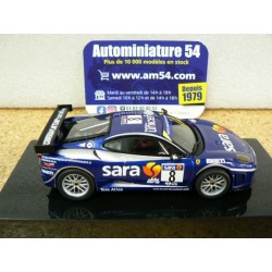 2007 Ferrari F430 n°8 Italian GT3 Champion P9952 Mattel Elite