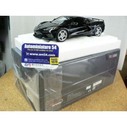 Chevrolet Corvette Stingray 2020 Black-Grey TS0283 Top Speed TrueScale Miniatures