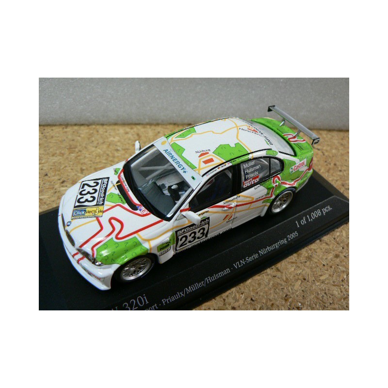 2005 BMW 320i VLN Nurburgring Art Car n°233 400052433 Minichamps