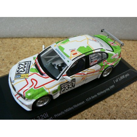 2005 BMW 320i VLN Nurburgring Art Car n°233 400052433 Minichamps