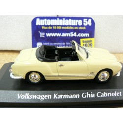 Volkswagen Karmann Ghia Type 14 Cabrio 1955 Cream 940051031 MaXichamps