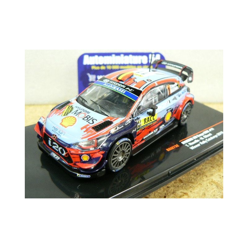 2019 Hyundai i20 Coupe WRC n°11 Neuville - Gilsoul 1st winner Catalunya RAM732 Ixo Models