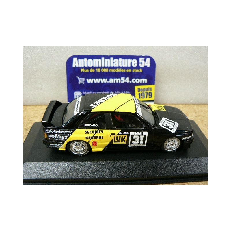 1988 BMW M3 E30 Kurt Thhiim n°31 Eifelrennen DTM 1st winner