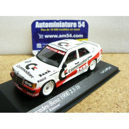 1986 Mercedes 190E 2.3 - 16 n°9 F Klammer Team Marko RSM DTM 400863509 Minichamps