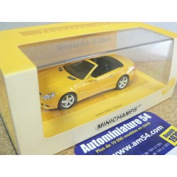 Mercedes SL Klasse (R230) 2008 Linéa Giallo 436037530 Minichamps