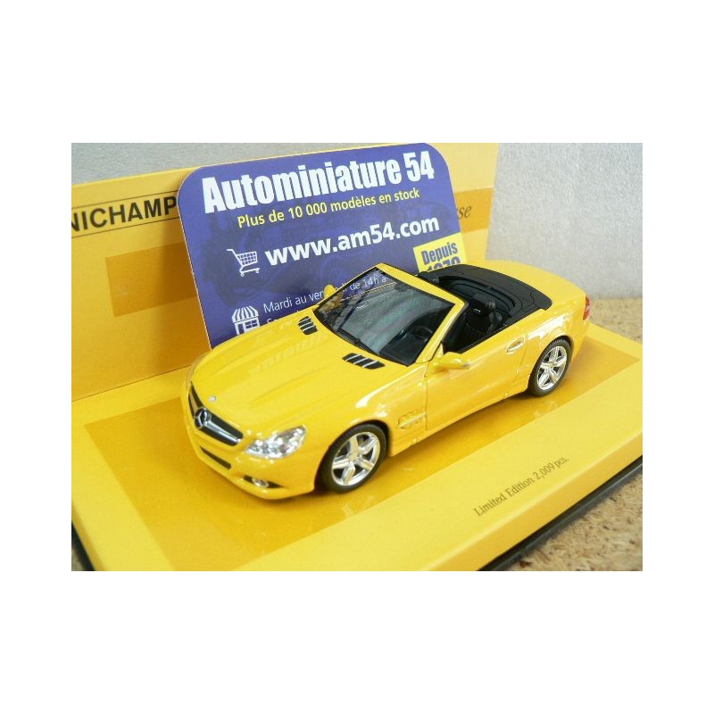 Mercedes SL Klasse (R230) 2008 Linéa Giallo 436037530 Minichamps